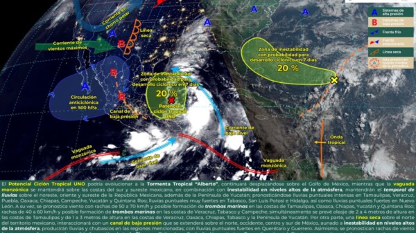 Pronóstico del clima para hoy martes 18 de junio 2024 en Quintana Roo