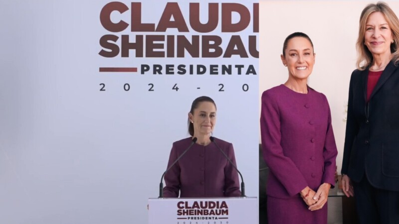 Fructífera y cordial reunión entre Sheinbaum y Sherwood