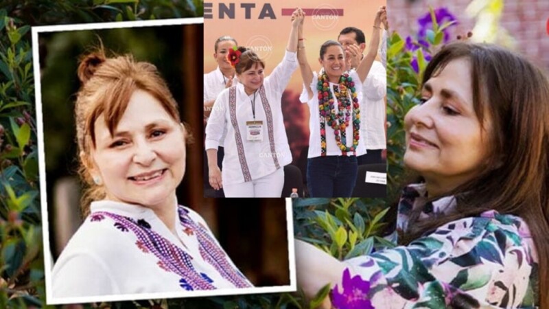 AMLO y Sheinbaum lamentan el fallecimiento de Rosalinda López