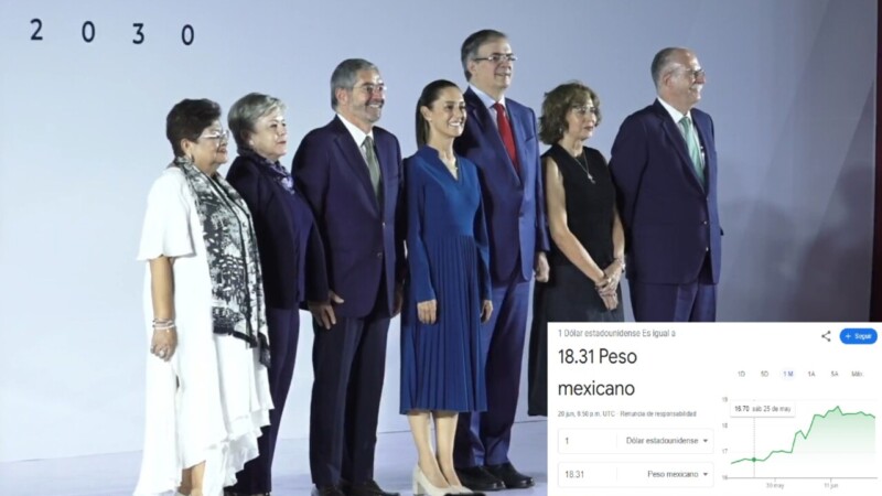 Se fortalece el peso tras anuncio del Gabinete de Sheinbaum