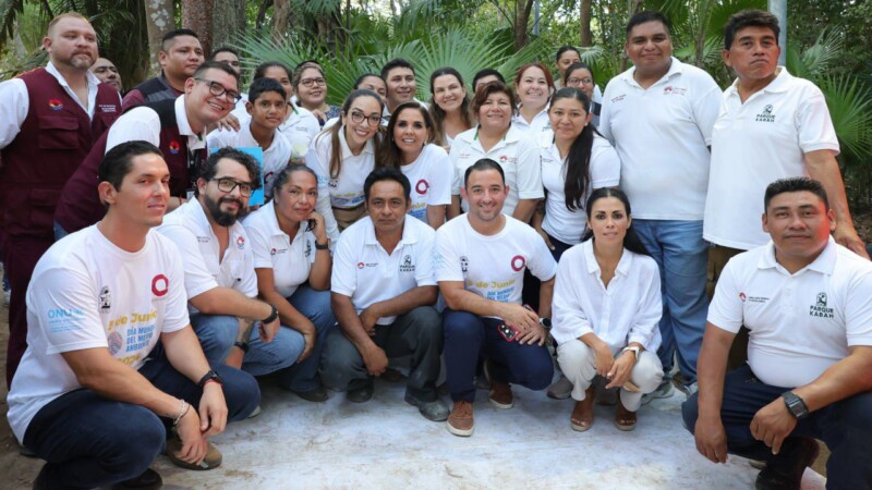 Refrendan Pablo Gutiérrez y Mara Lezama compromiso con el medio ambiente