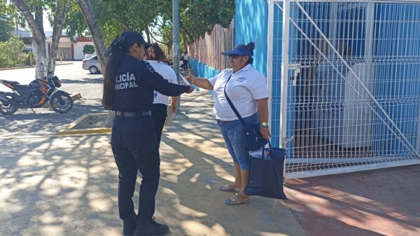 Isla Mujeres: Instalan módulo de prevención contra la violencia hacia la mujeres en la Zona Continental