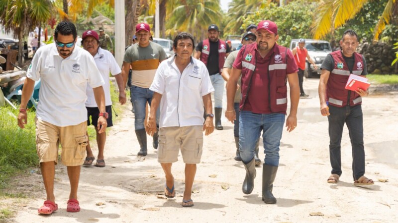 Diego Castañón instruye atención oportuna a Javier Rojo Gómez, Punta Allen