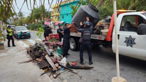 Gobierno Municipal de Isla Mujeres llama a tomar medidas preventivas ante las lluvias registradas