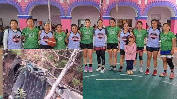Mueren basquetbolistas oaxaqueñas en accidente carretero