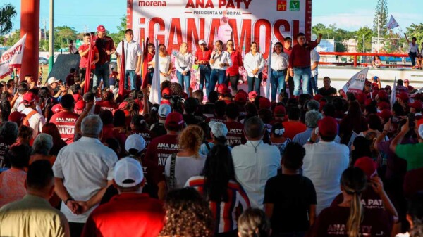 Agradece Paty Peralta a los cancunenses la victoria de la Cuarta Transformación