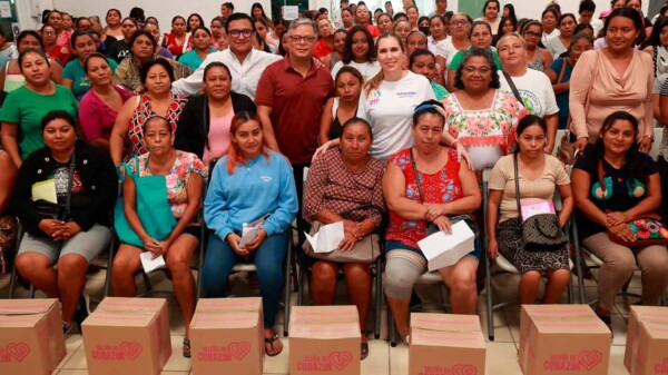 Atenea Gómez Ricalde continúa apoyando a las mujeres de Zona Continental con el programa ‘Isleña de Corazón’