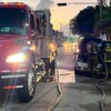 Automóvil se incendia en avenida de Cancún