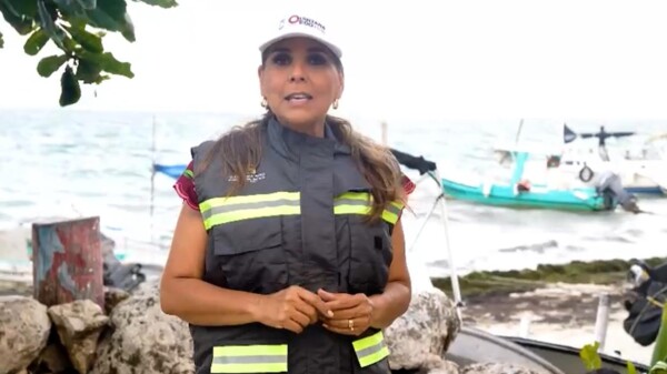 Informa Mara Lezama que un sistema de baja presión ingresará a la península