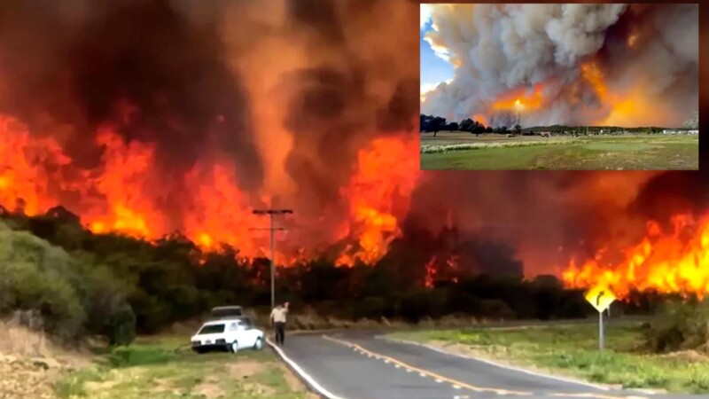 Evacuan pueblo en Nuevo México por Incendio forestal