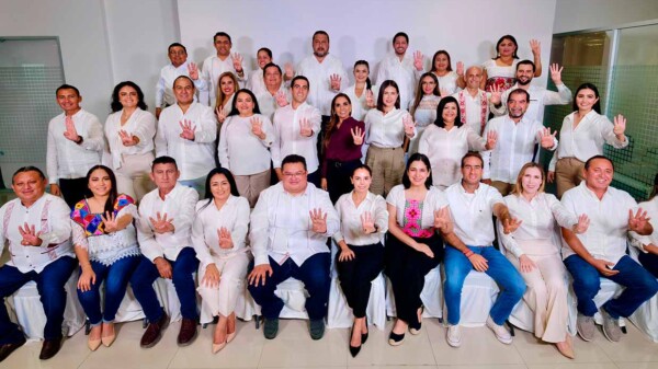 Mara Lezama se reúne con candidatas y candidatos electos de MORENA que en su totalidad lograron refrendar la confianza y unidad para continuar con la transformación en Quintana Roo