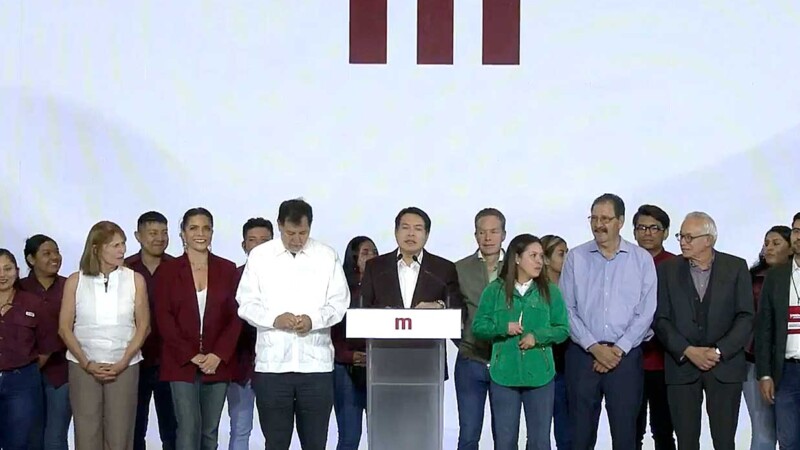 Asegura Mario Delgado que Morena ganó "carro completo"