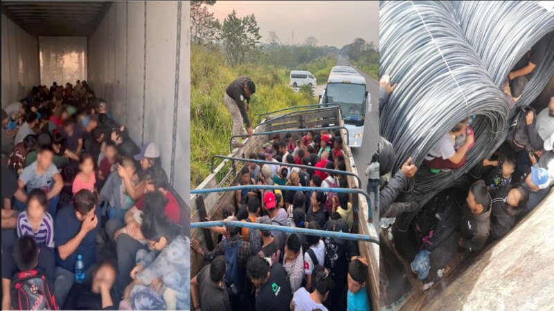 Aseguran en 5 meses a más de 1 millón 393 mil migrantes irregulares en México