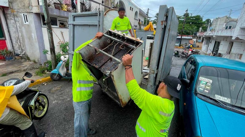 Fortalecen Programa Permanente de Descacharrización en Isla Mujeres