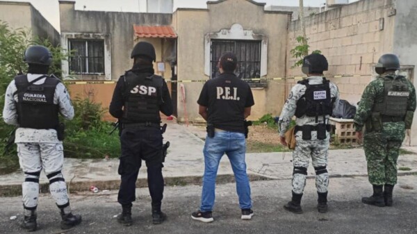 Aseguran droga, arma y cartuchos durante cateos en Valladolid, Yucatán