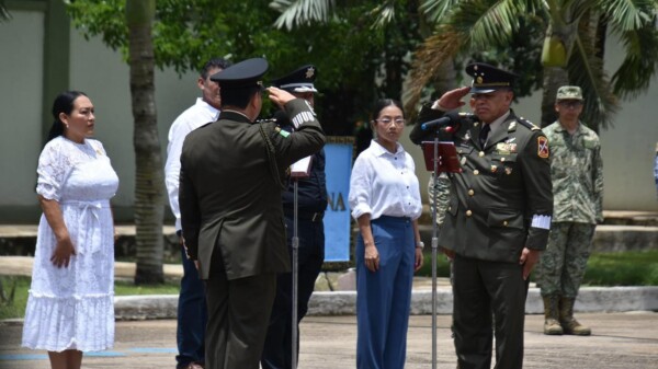 Cambia de mando la 34 Zona Militar con sede en Chetumal