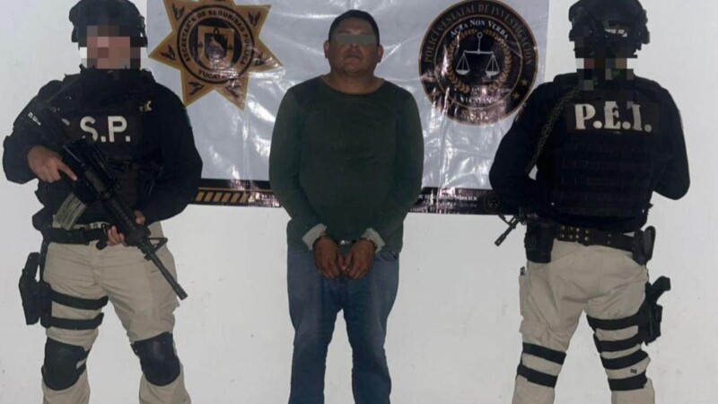 Detienen en Valladolid a presunto homicida buscado en Cozumel