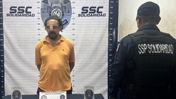 Detienen a sujeto por golpear a dos niños en Playa del Carmen