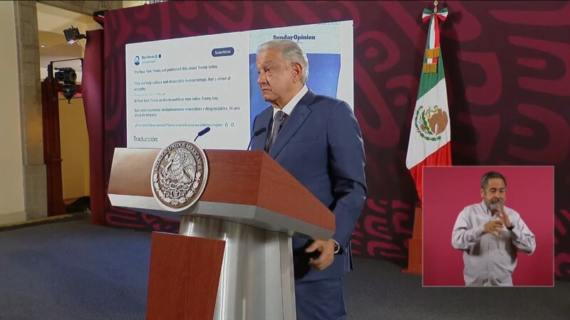 Pide AMLO que EU revise su crisis antes de culpar a migrantes