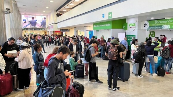 Fueron 345 vuelos retrasados, dice AICM tras falla informática