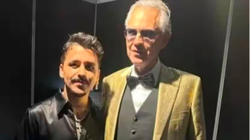 Andrea Bocelli celebrará sus 30 años de carrera acompañado por Christian Nodal