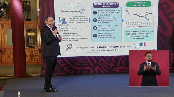 Rescate de CFE ha significado un ahorro de 400 mil mdp