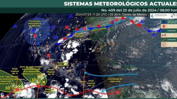 Pronóstico del clima en Quintana Roo para hoy martes 23 de julio 2024