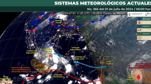 Pronóstico del clima en Quintana Roo para hoy lunes 1 de julio 2024