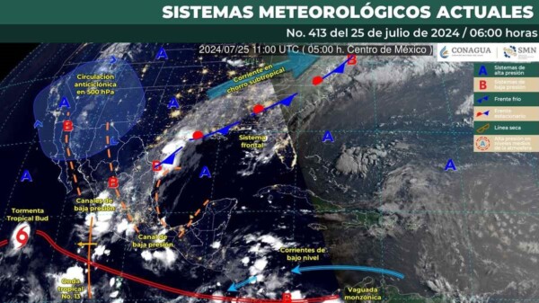 Pronóstico del clima en Quintana Roo para hoy jueves 25 de julio 2024