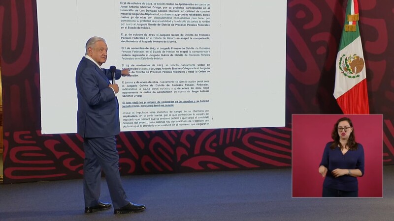 “Obstruyen orden de captura del segundo tirador de Colosio”