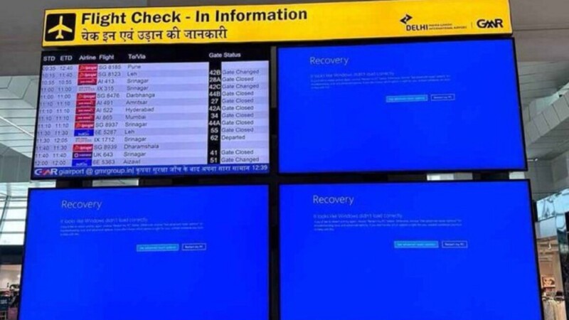 Fallo informático a gran escala afecta a compañías en el mundo