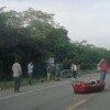 Fuerte accidente carretero en el tramo Bacalar Chetumal (VIDEO)