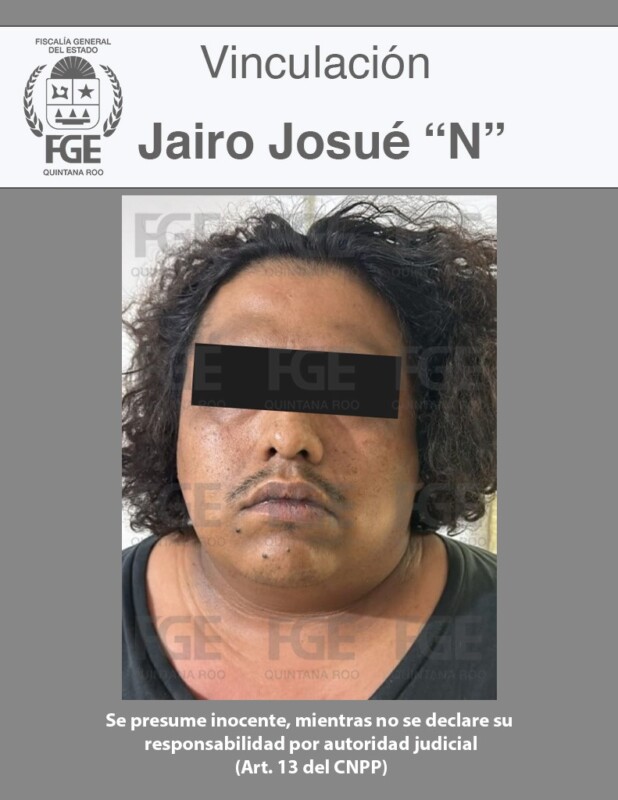 Vinculan a proceso a sujeto que exigía ‘derecho de piso’ a taxistas de Cancún; los hechos que le imputan a Jairo Josué “N” ocurrieron en enero del 2023.