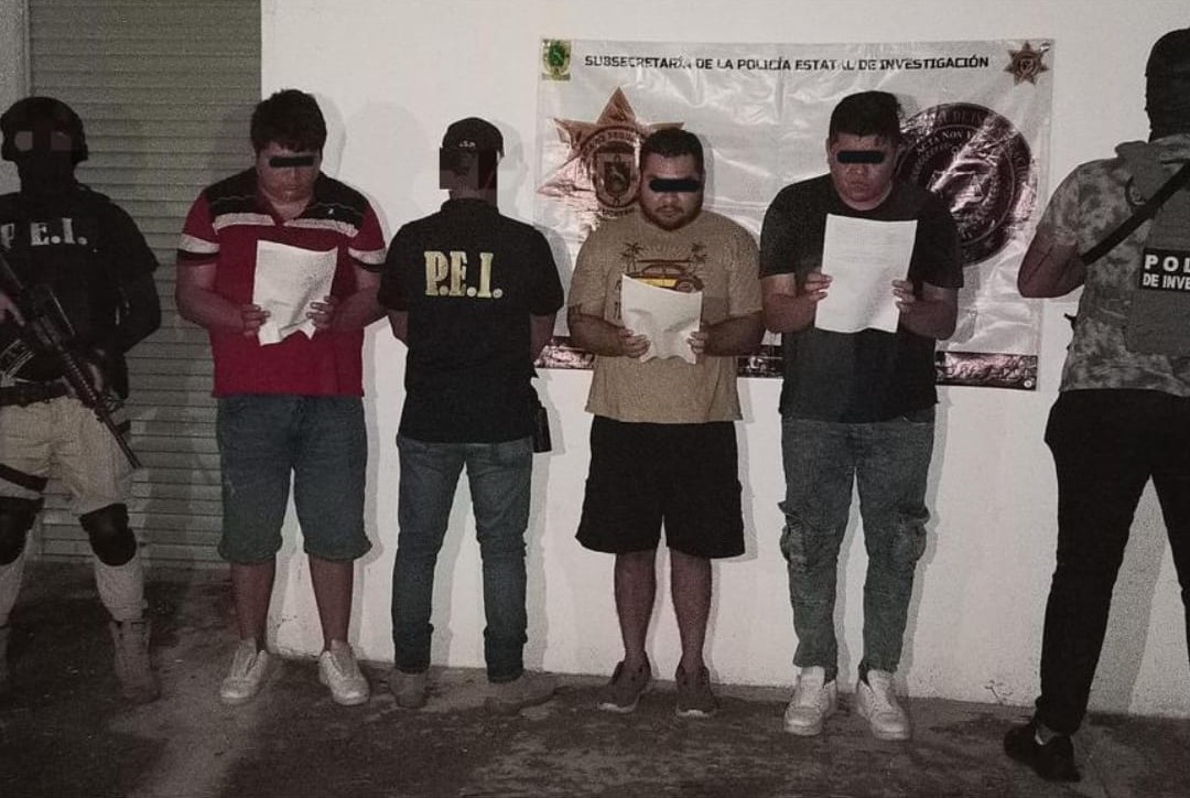 Detienen a seis por el secuestro de un adolescente en Cancún; tres de los implicados fueron asegurados en la ciudad de Mérida, Yucatán.