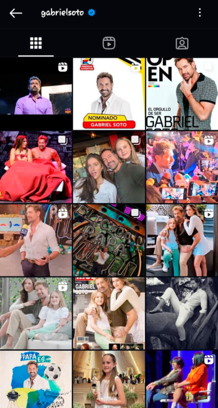 Gabriel Soto elimina de su Instagram las fotos con Irina Baeva