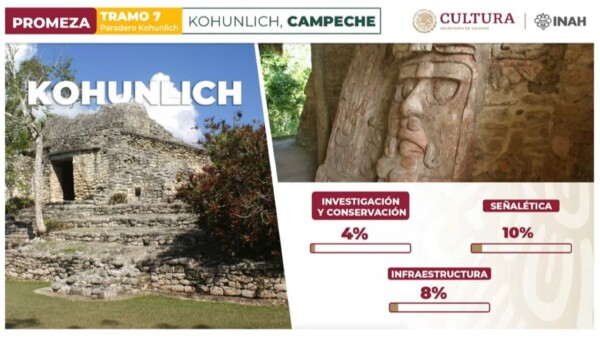 Modifican diseño de acceso a estación Kohunlich del Tren Maya