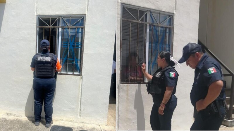 Rescatan a una menor en el fraccionamiento Real Ibiza de Playa del Carmen