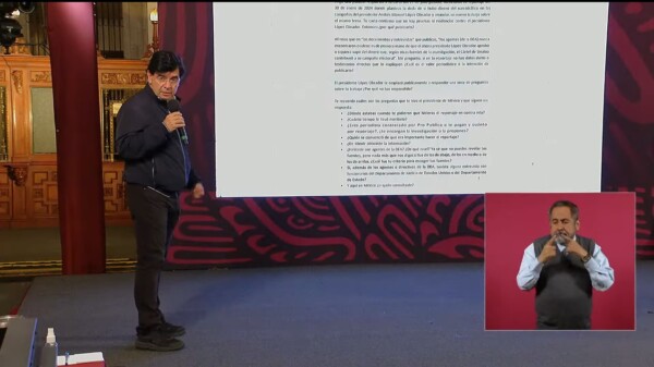 Reconoce Tim Golden: “DEA no encontró evidencias contra AMLO”