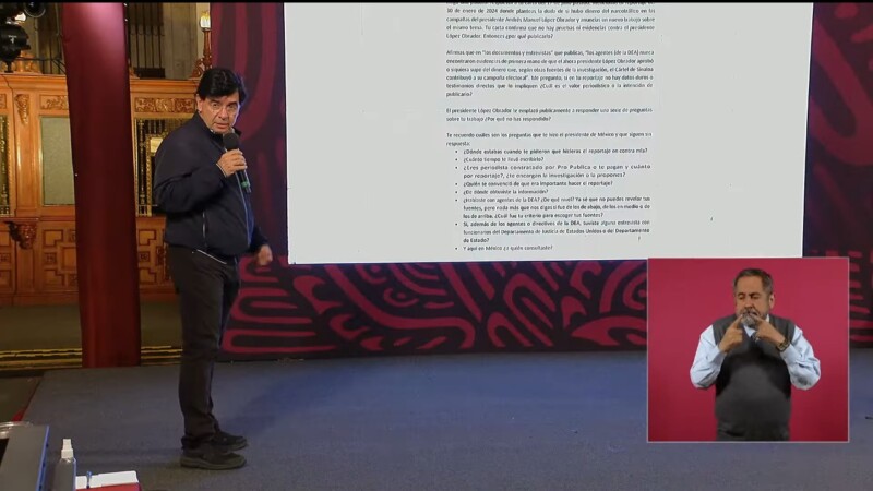 Reconoce Tim Golden: “DEA no encontró evidencias contra AMLO”