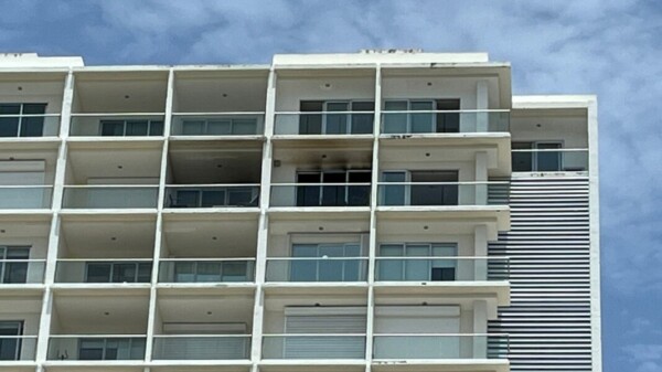Se incendia departamento en la torre Sky de Cancún