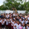 Inicia Mara Lezama construcción de domo en Primaria “Ermilo Abreu Gómez” en Cancún