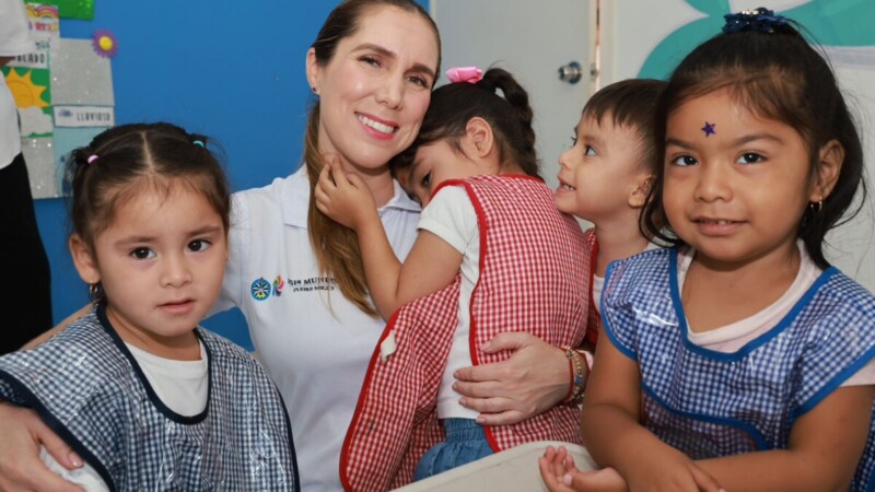 Gobierno de Isla Mujeres brinda atención integral a las niñas y niños a través de los Cendis