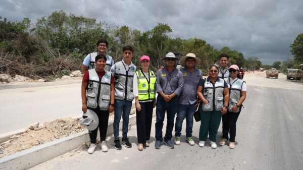 Atenea Gómez Ricalde transforma Ciudad Mujeres con la pavimentación de más colonias