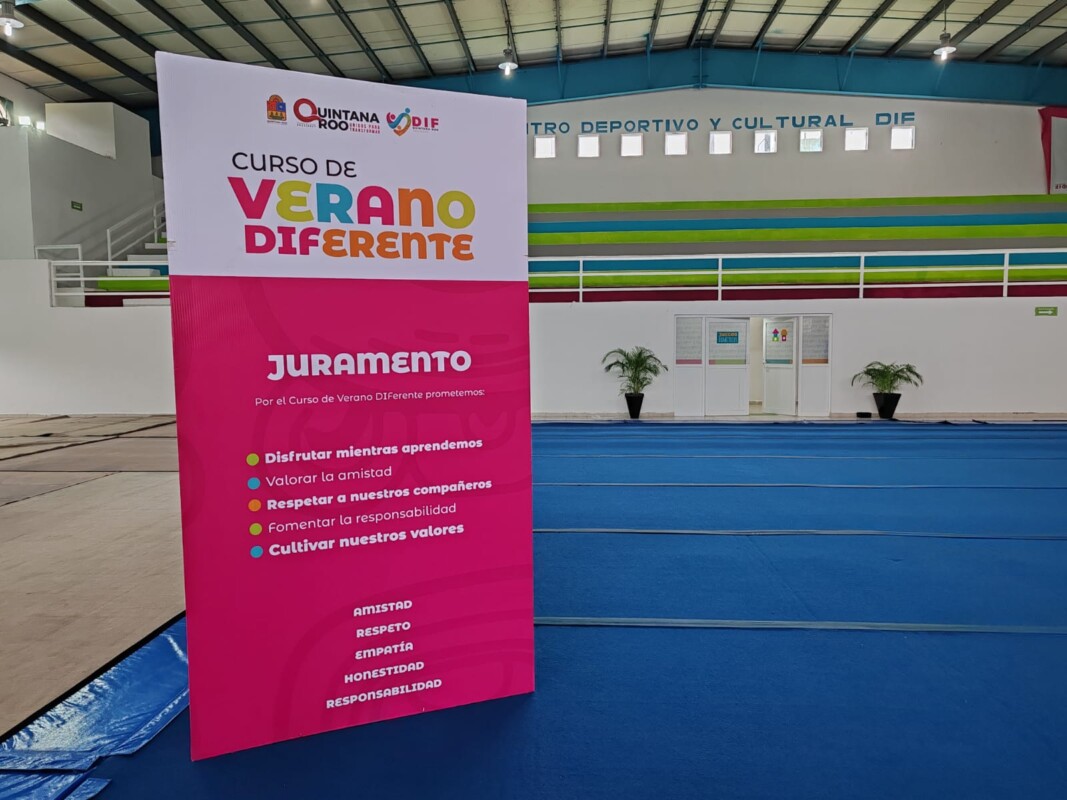 El Curso de Verano del DIF cuenta con más de 15 actividades lúdicas, deportivas y recreativas para la niñez de 5 años a 14 años.