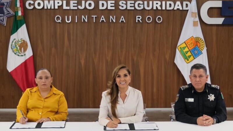 Firma Mara Lezama histórico acuerdo para fortalecer la reintegración social de personas privadas de libertad con enfoque humanista