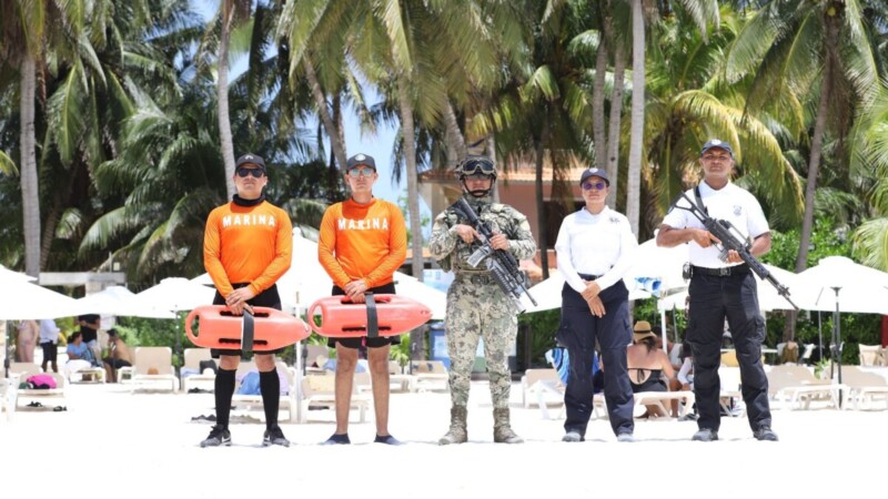 Gobierno Municipal refuerza el Operativo Vacacional de Verano en Isla Mujeres