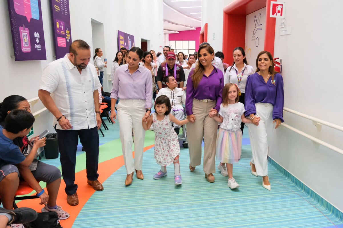 La gobernadora destacó que la clínica ofrecerá atención a 350 pacientes, de los cuales 217 tienen diagnóstico de autismo, con una capacidad total proyectada de hasta 1,100 niñas, niños y jóvenes.