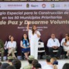 Inaugura Mara Lezama Feria de Paz y Desarme Voluntario en Villas Otoch Paraíso para la construcción de paz en Quintana Roo