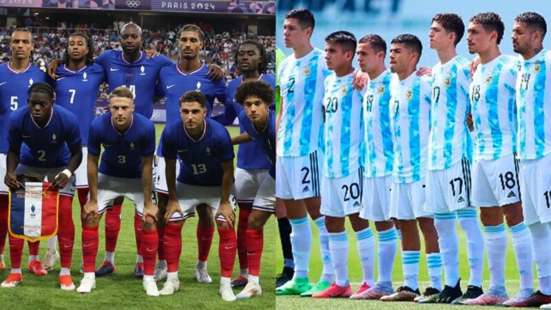 Argentina se enfrentará a Francia en Cuartos de Final del fútbol olímpico