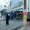 Lesionan a balazos a tres personas en el "Crucero" de Cancún